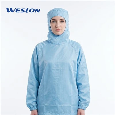 ESD Hooded Cleanroom Separat Suit